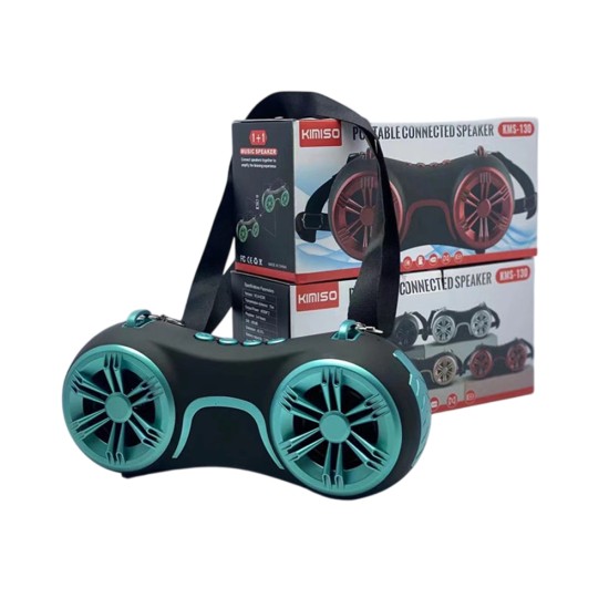 Coluna Sem Fio Portátil Kimiso KMS-130 Verde